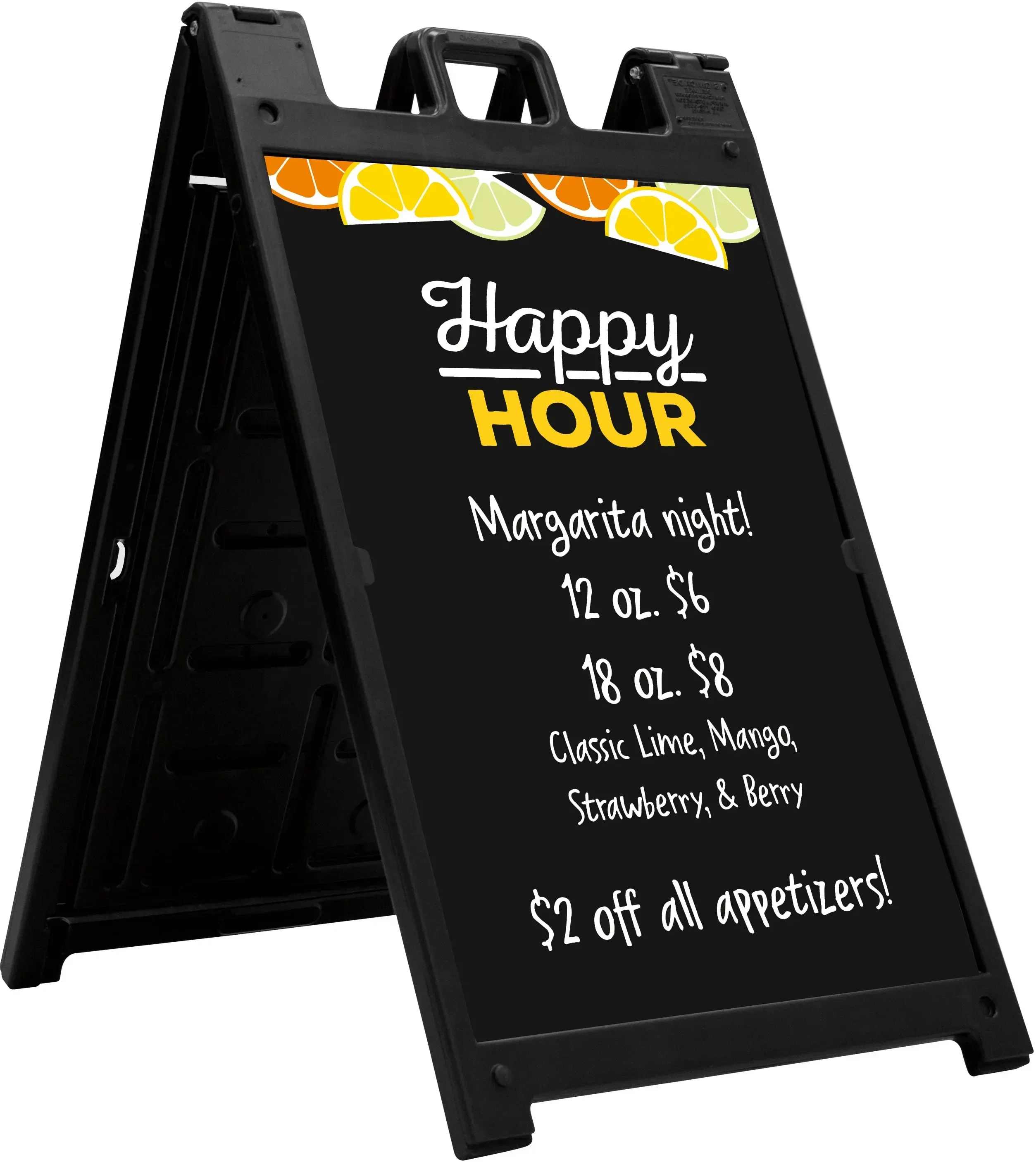 Signicade Deluxe A-frame Imprinted Chalkboard Kit (Single-Sided) — view 4