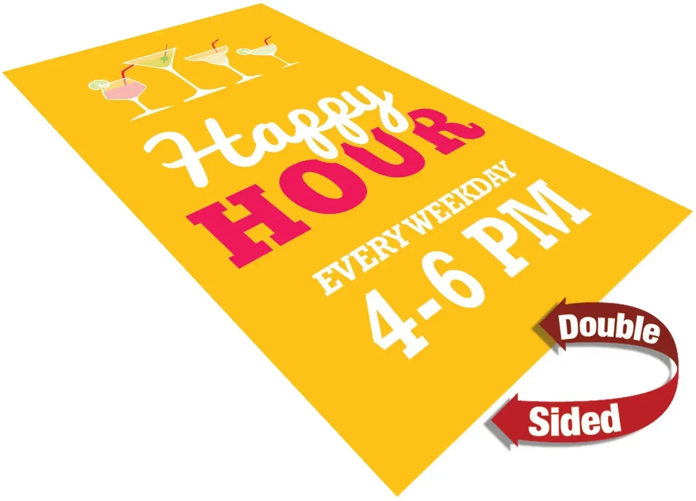 Signicade Deluxe A-Frame Replacement Signboard (Double-Sided) — view 2