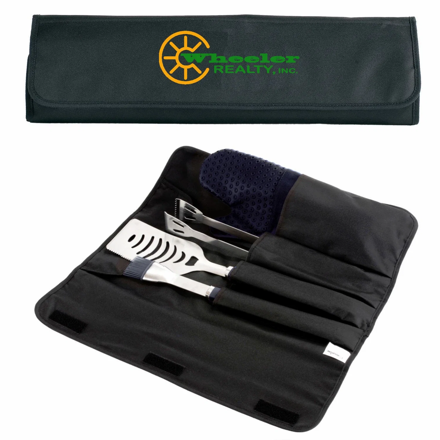Silicone BBQ Set — Black — view 3