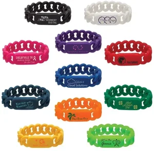 Promotional Silicone Link Wristband