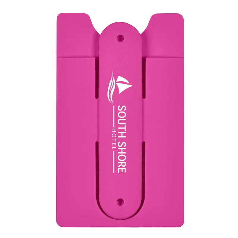 Silicone Phone Wallet With Stand — view 7