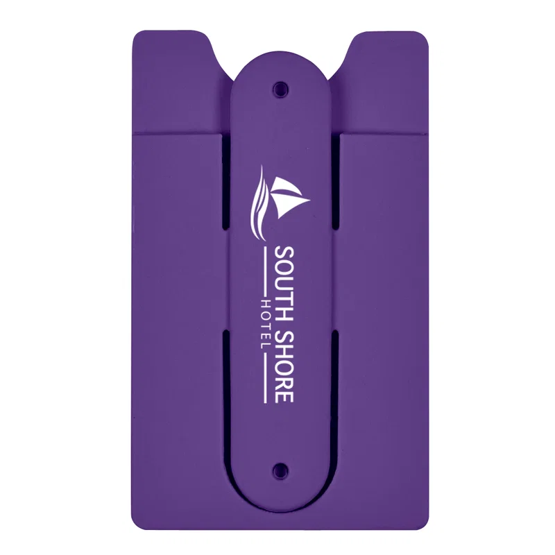 Silicone Phone Wallet With Stand — view 8