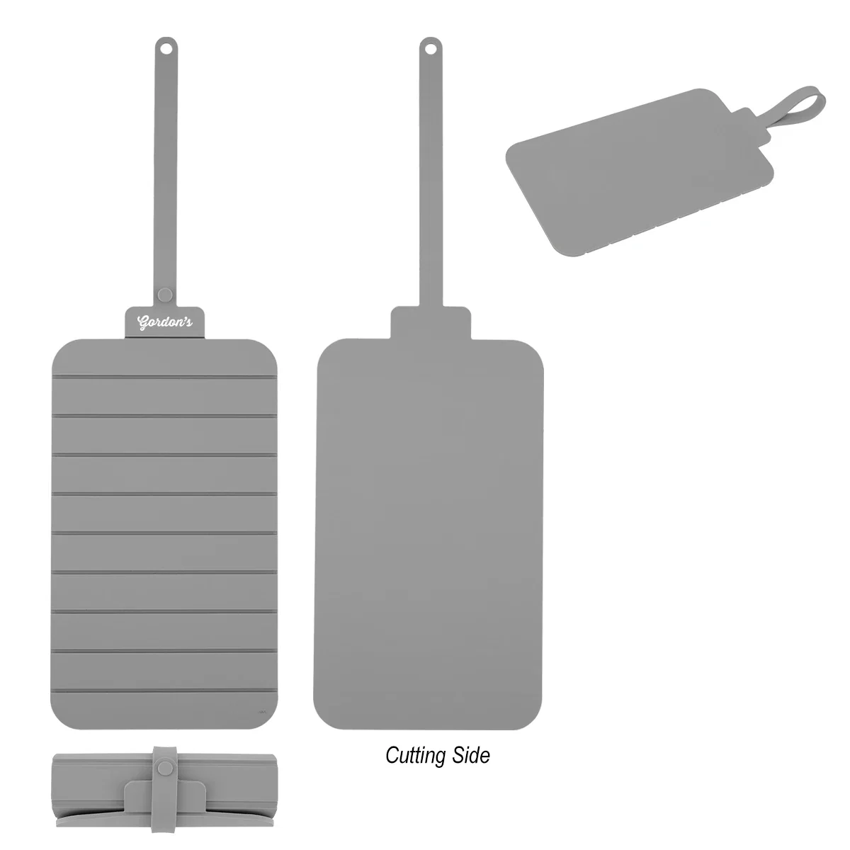 Corner detail of the lightweight travel friendly board