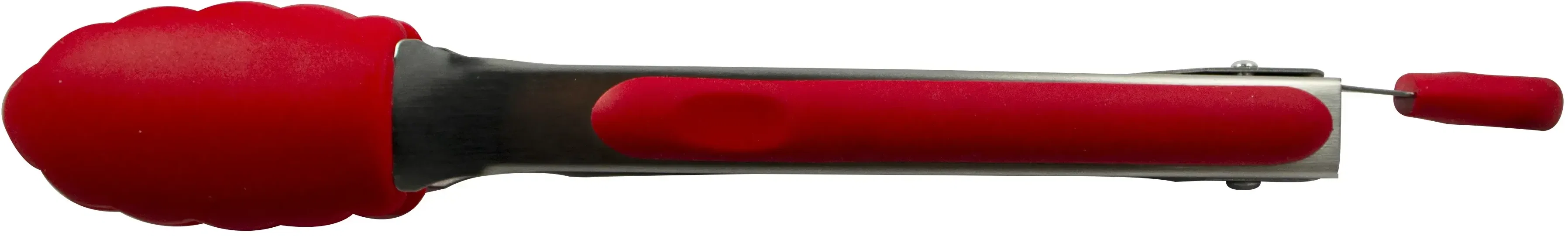 Silicone Tongs. Silicone kitchen tongs with stainless frame for hot food serving, view 4