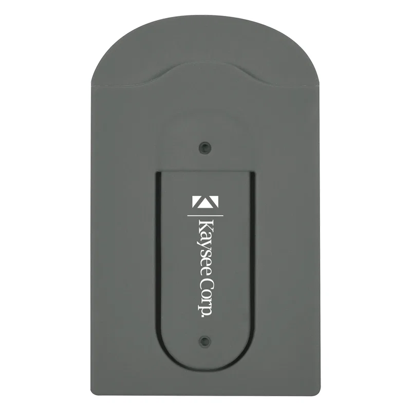 Silicone Vent Phone Wallet With Stand — view 8