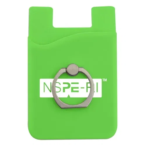 Silicone Wallet with Ring — view 3