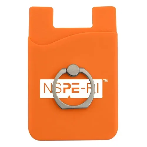 Silicone Wallet with Ring — view 4