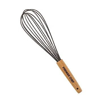 Silicone Whisk with Bamboo Handle — view 4