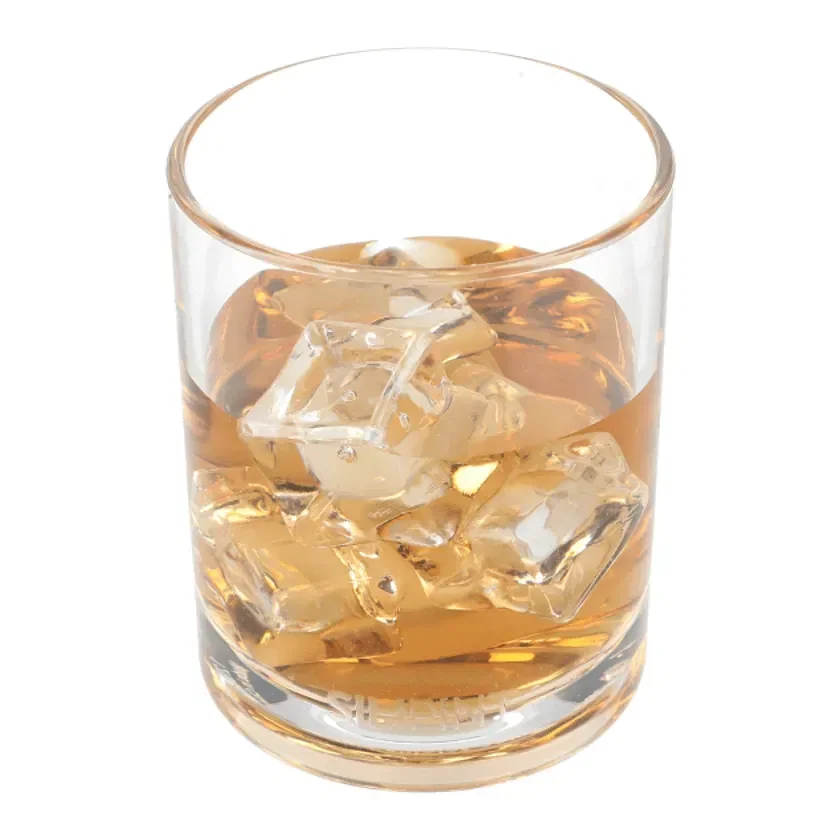 Custom Clear Silicone Rocks Glass - 12oz — view 3