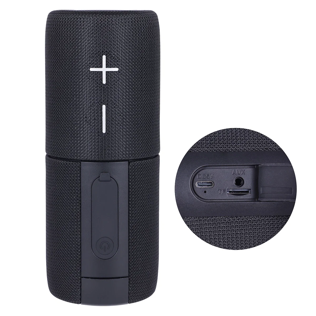 Silo IPX5 Waterproof Speaker Set in use outdoors, promotional speaker lifestyle shot