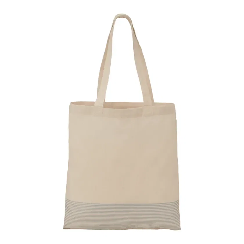 Silver Line Cotton Convention Tote view 3