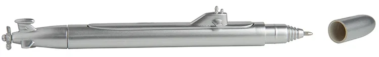 Silver Submarine Ballpoint Pen — view 2