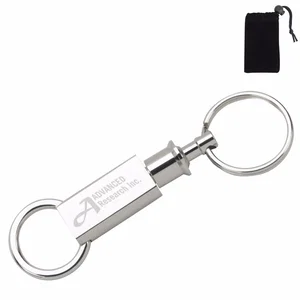 Custom Silver Twist-Lock Key Separator