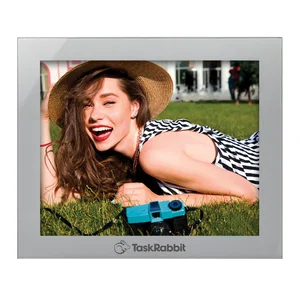 Silvered Glass Picture Frame