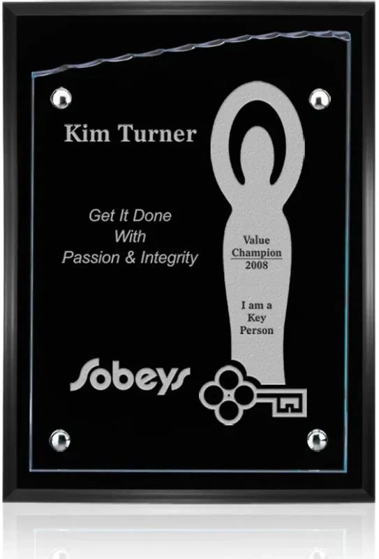 Simcoe - Black/Starfire Plaque β view 1