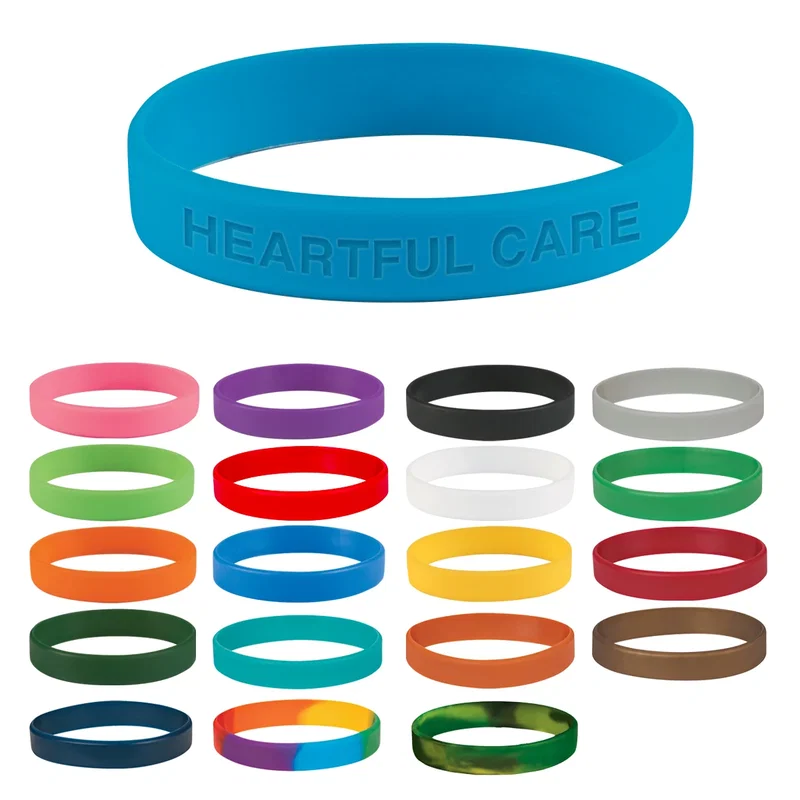 Single Color Silicone Bracelet — view 22