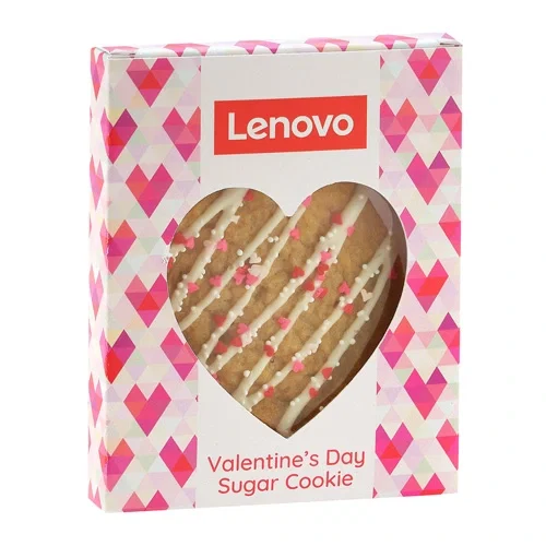 Single Cookie in Clear Window Box — view 2