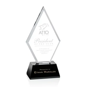 Single-Point Tapered Crystal Award