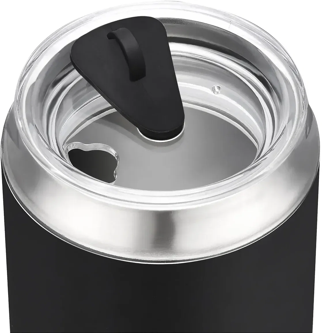 Sirena 20 oz Copper-Lined Straw Tumbler shown from the side, a branded sip-and-straw insulated tumbler