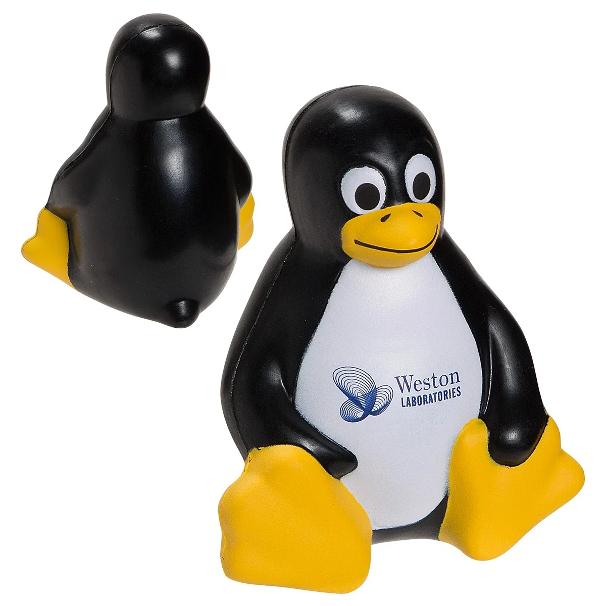 Sitting penguin-shaped polyurethane stress reliever