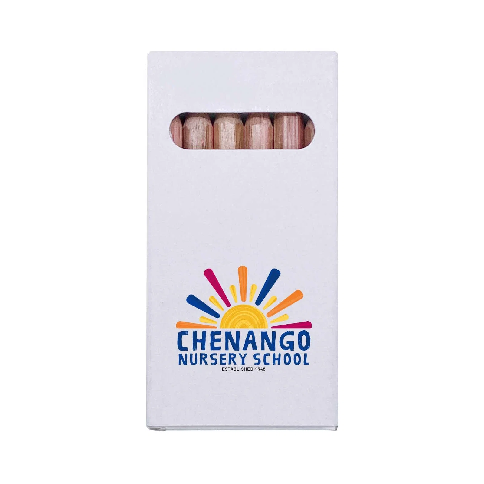 Six-Color Wooden Pencil Set in Box — view 11