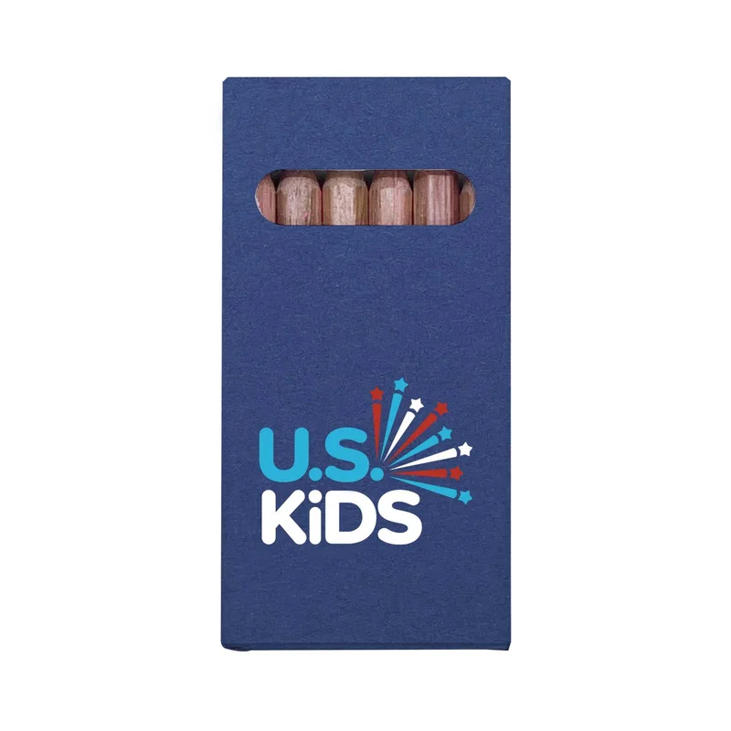 Six-Color Wooden Pencil Set in Box — view 15