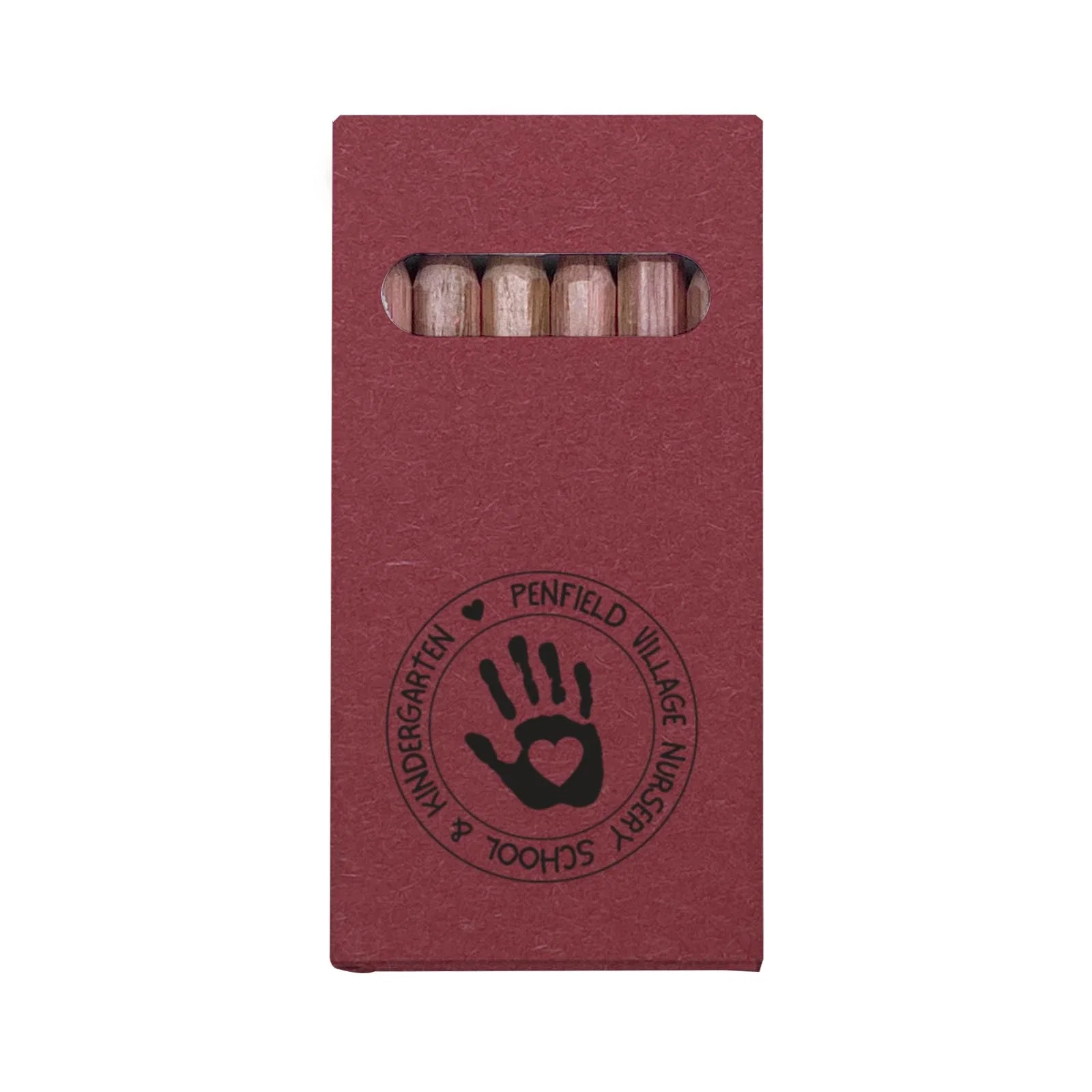 Six-Color Wooden Pencil Set in Box — view 6