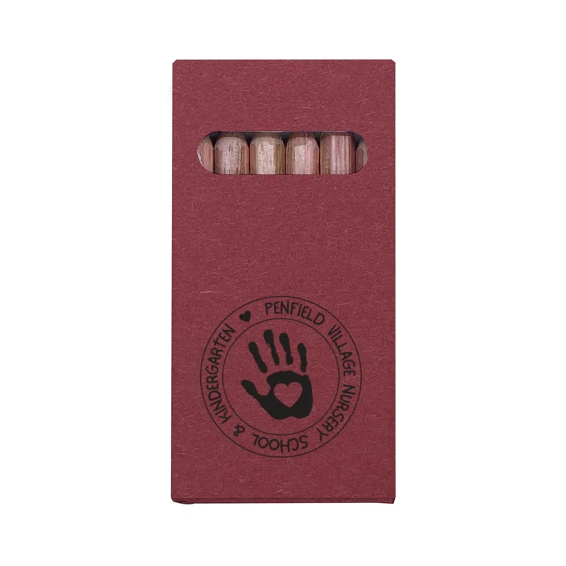 Six-Color Wooden Pencil Set in Box — view 6