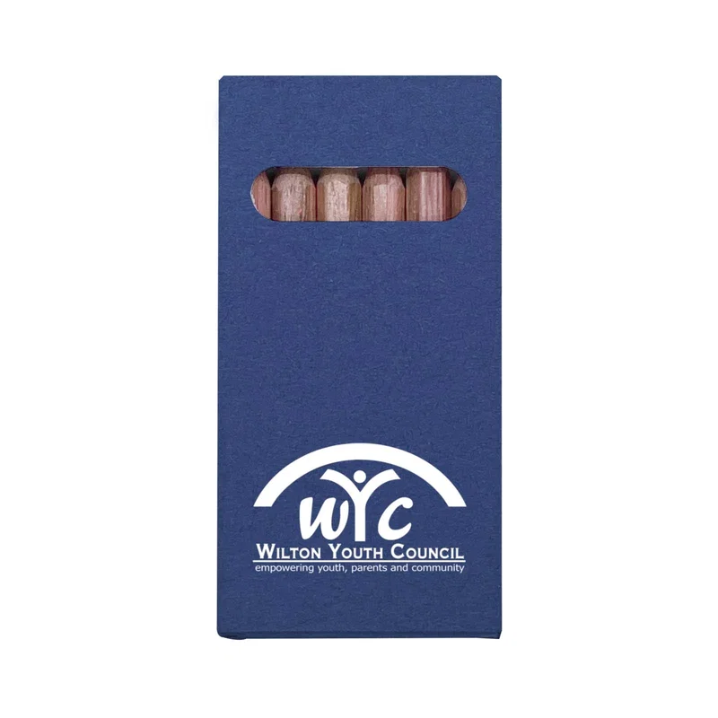 Six-Color Wooden Pencil Set in Box — view 9