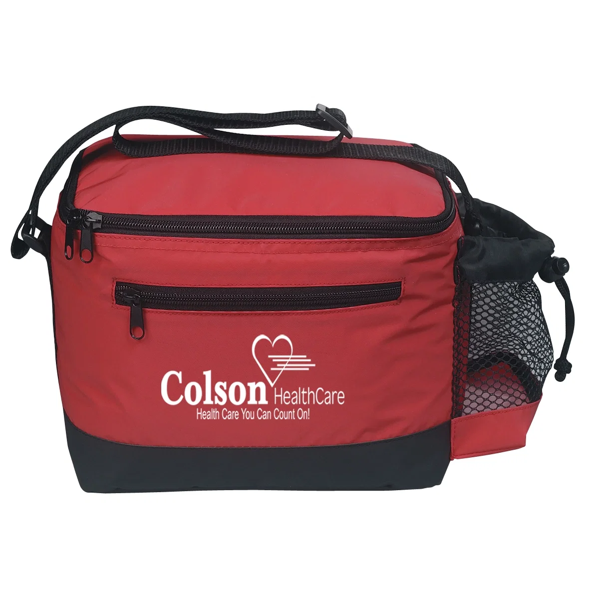 Side view of the ten-inch wide cooler