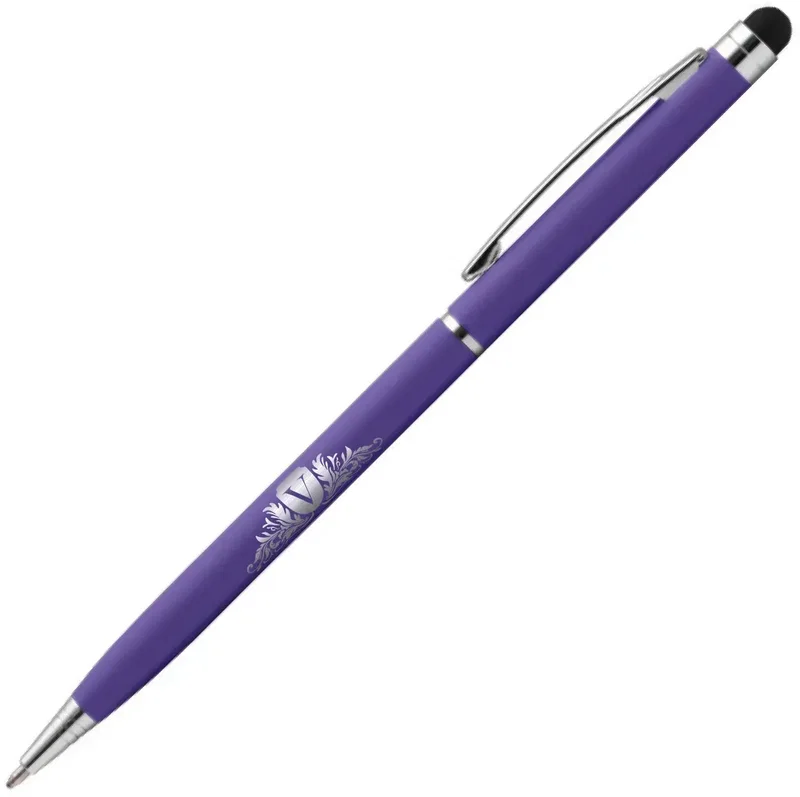 Personalized Skinny Softy Stylus Pen — view 4