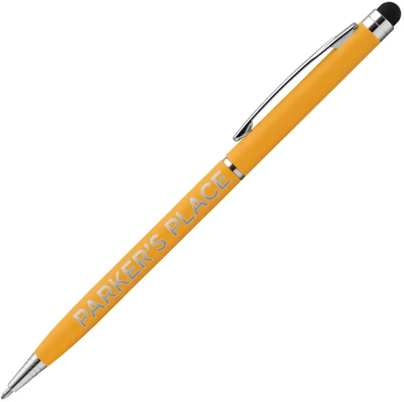 Personalized Skinny Softy Stylus Pen — view 5