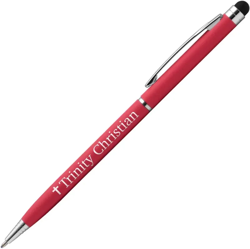 Personalized Skinny Softy Stylus Pen — view 6