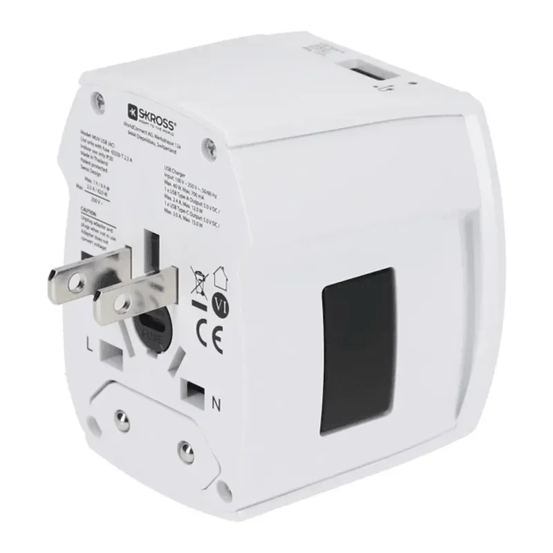 SKROSS MUV USB World Travel Adapter — view 10