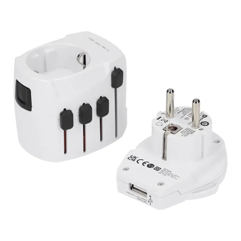 Branded SKROSS World Pro Travel Adapter & USB Charger — view 19