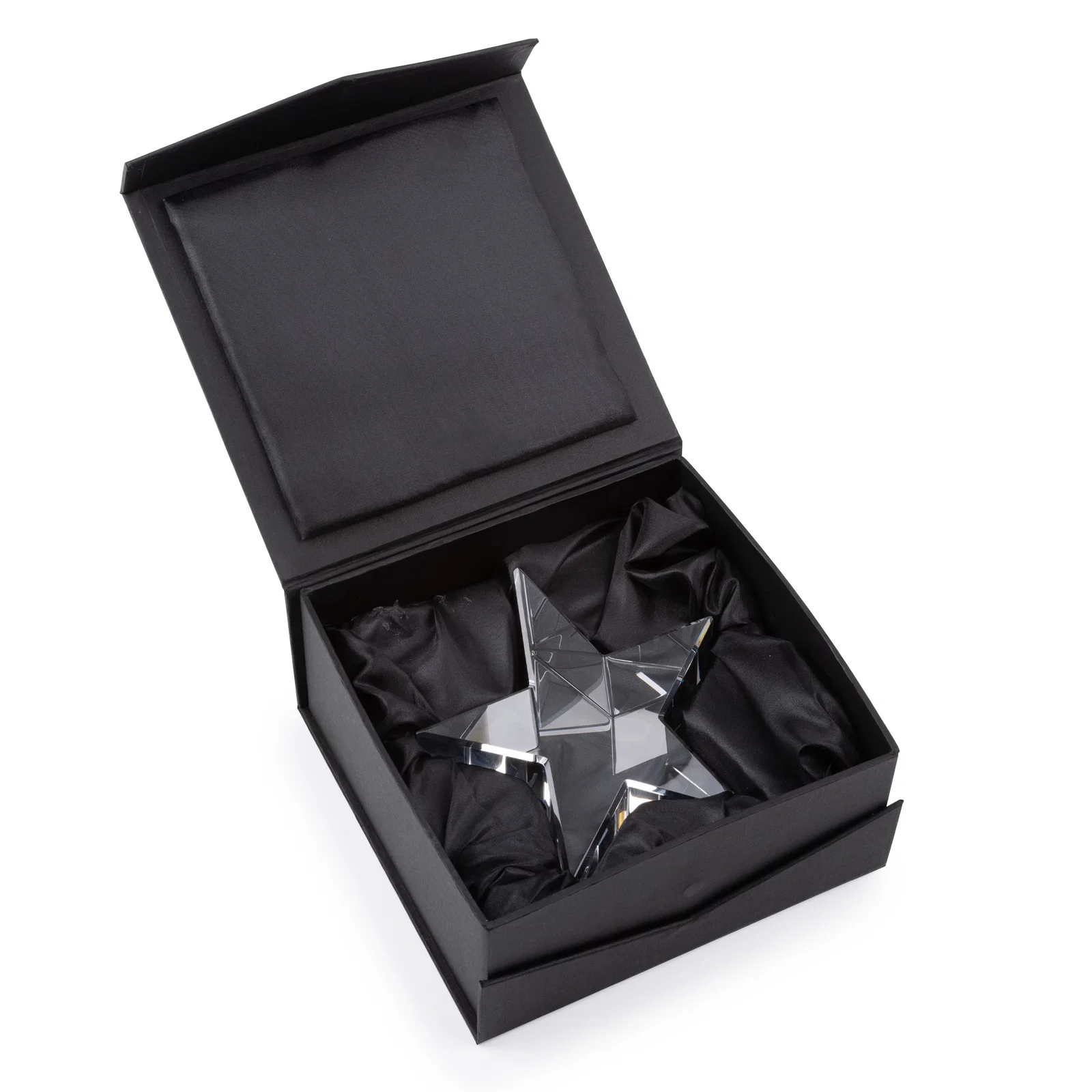 Crystal Star Imprinted Paperweight for Promotional Branding — view 2