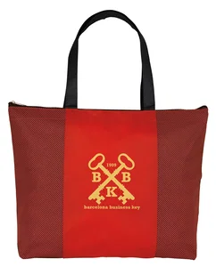 Slanted Stripes Non-Woven Tote Bag