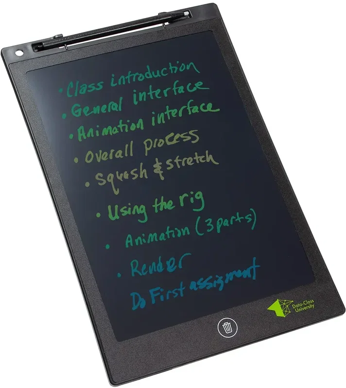 Custom LCD Memo Board — view 1
