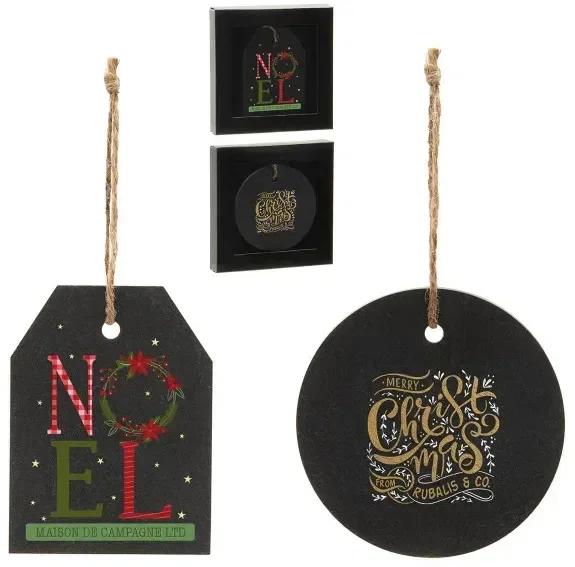 Customized Slate Ornament — view 3