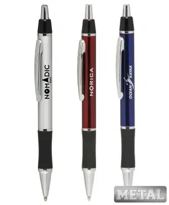 Sleek Stylus Click Metal Pen — view 2
