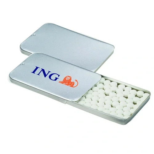 Slide Top Tin - Large Storage Box — view 7