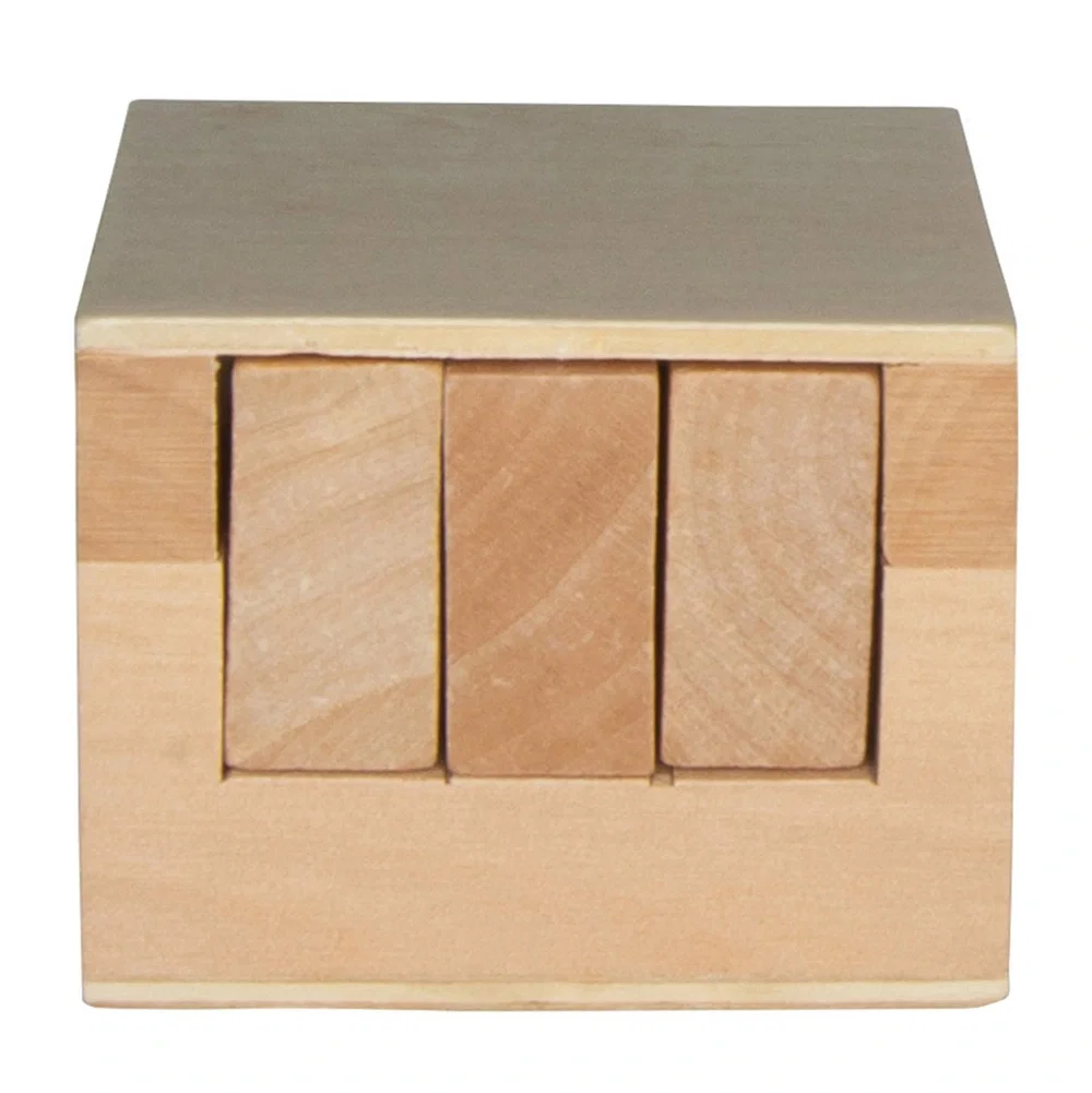 Custom Wooden Sliding Cube Puzzle — view 3