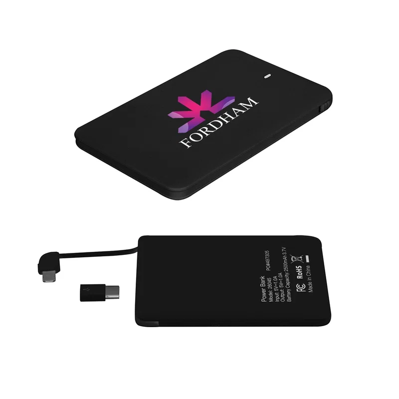 Slim 2500 MAH 3-In-1 Power Bank — view 3
