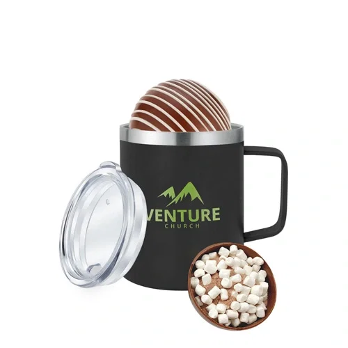 Slim Camping Mug Gift Set - 12 oz. — view 4