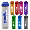 Slim Fit Bottle with Flip-Top Lid (24 oz.) in Translucent Orange