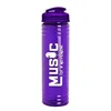 Slim Fit Bottle with Flip-Top Lid (24 oz.) in Translucent Violet