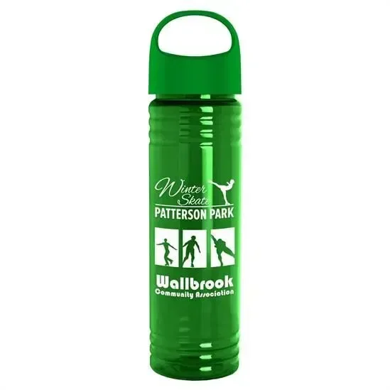 Slim Fit Bottle with Oval Crest Lid (24 oz.) — view 12