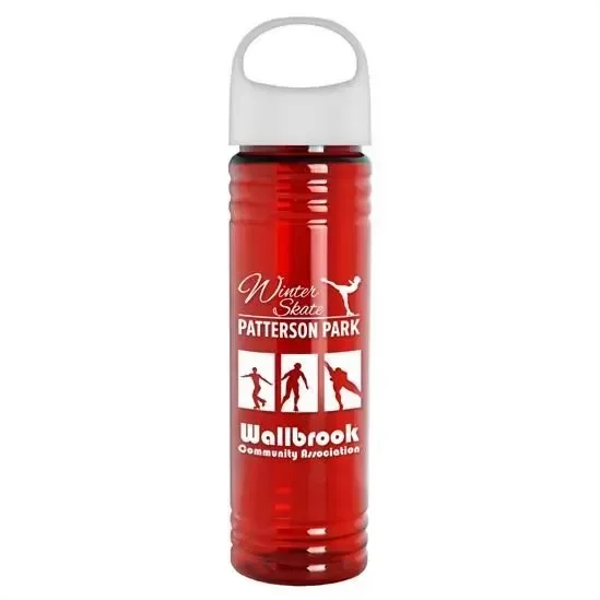 Slim Fit Bottle with Oval Crest Lid (24 oz.) — view 16