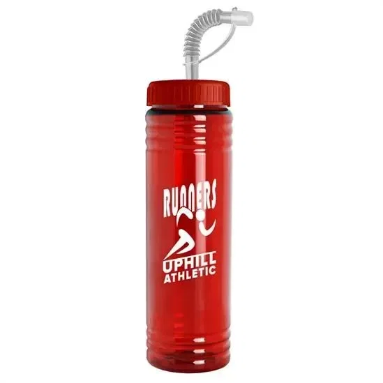 Slim Fit Bottle with Straw Lid (24 oz.) — view 19