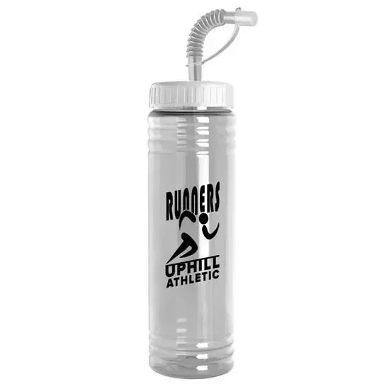 Slim Fit Bottle with Straw Lid (24 oz.) — view 4